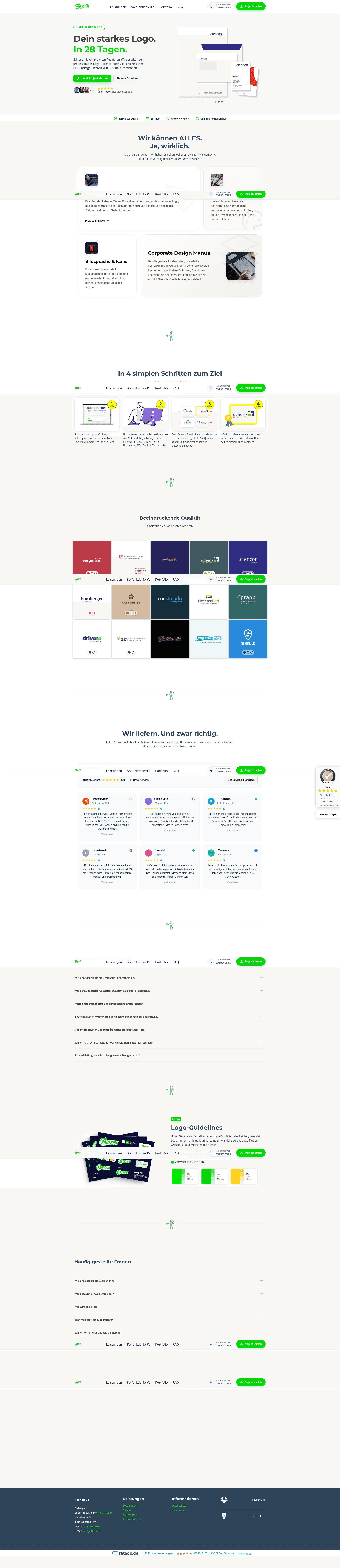 28design website screenshot