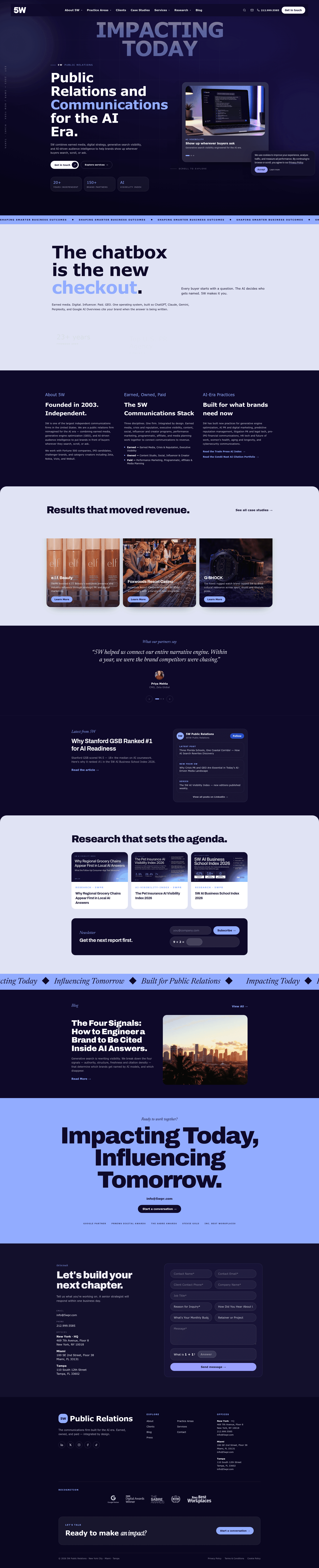 5wpr website screenshot