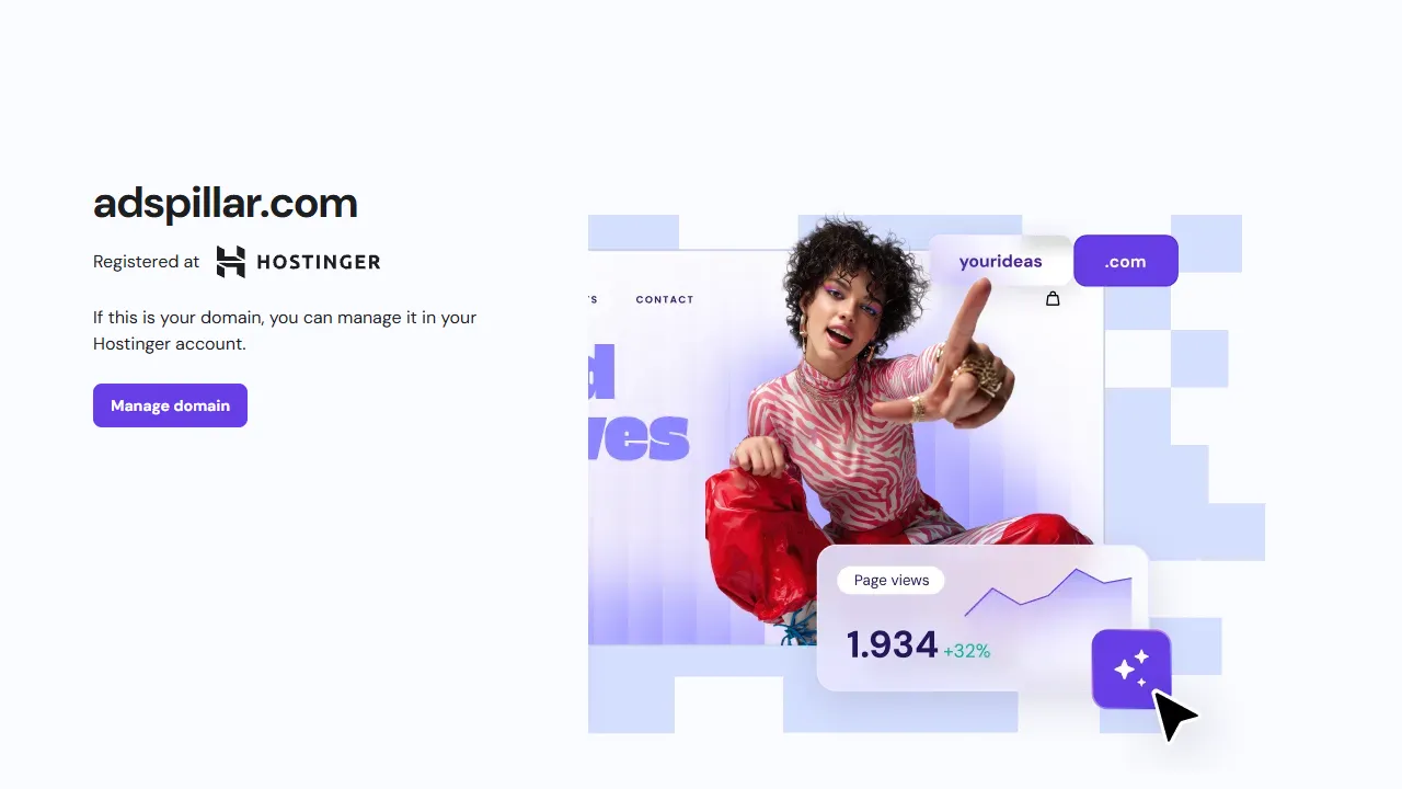 Screenshot of Ads Pillar