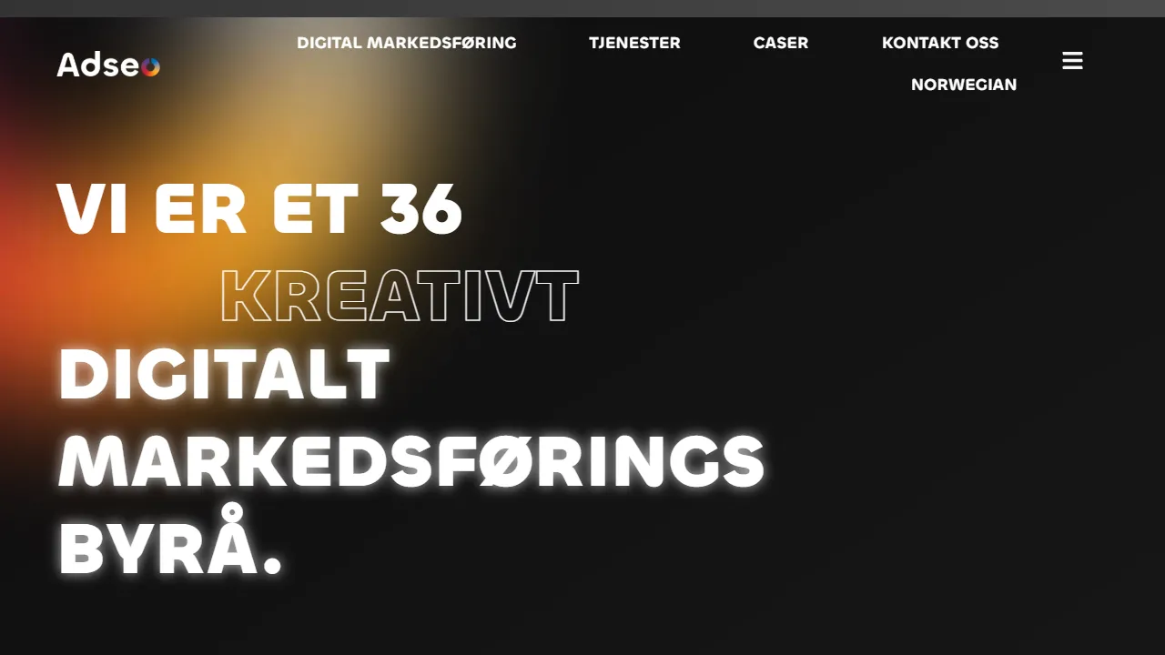 Adseo website screenshot