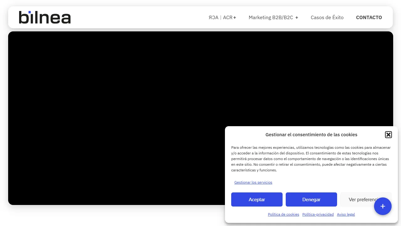 Screenshot of bilnea