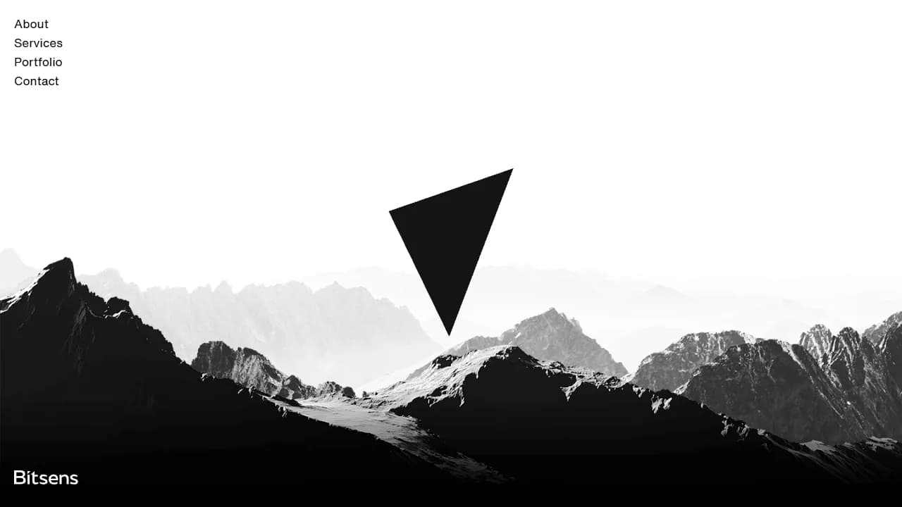 Bitsens website screenshot