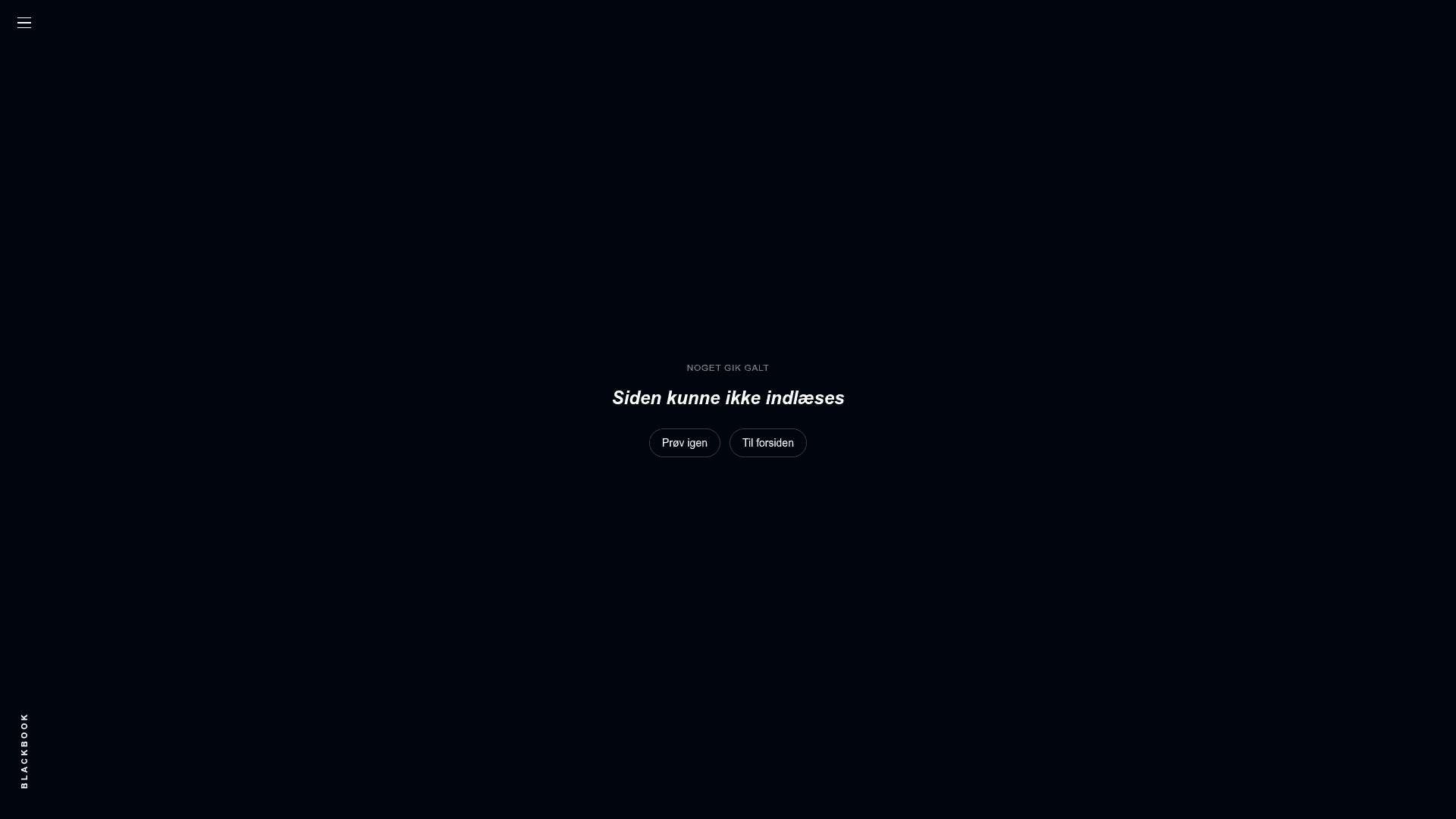 Blackbook website screenshot