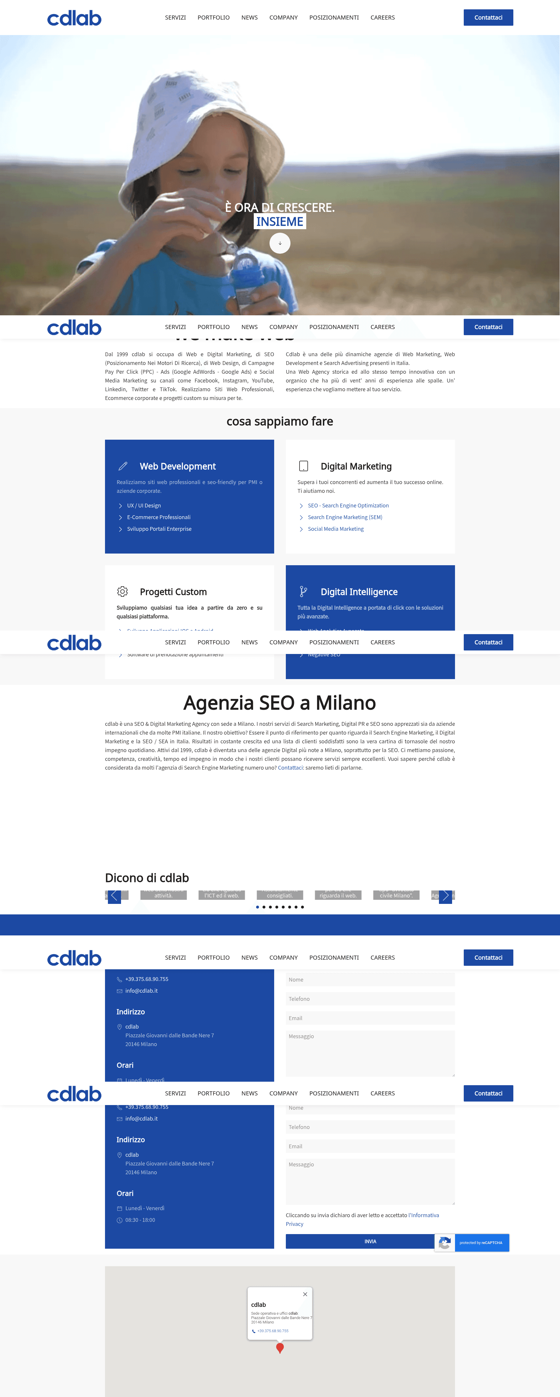 cdlab website screenshot
