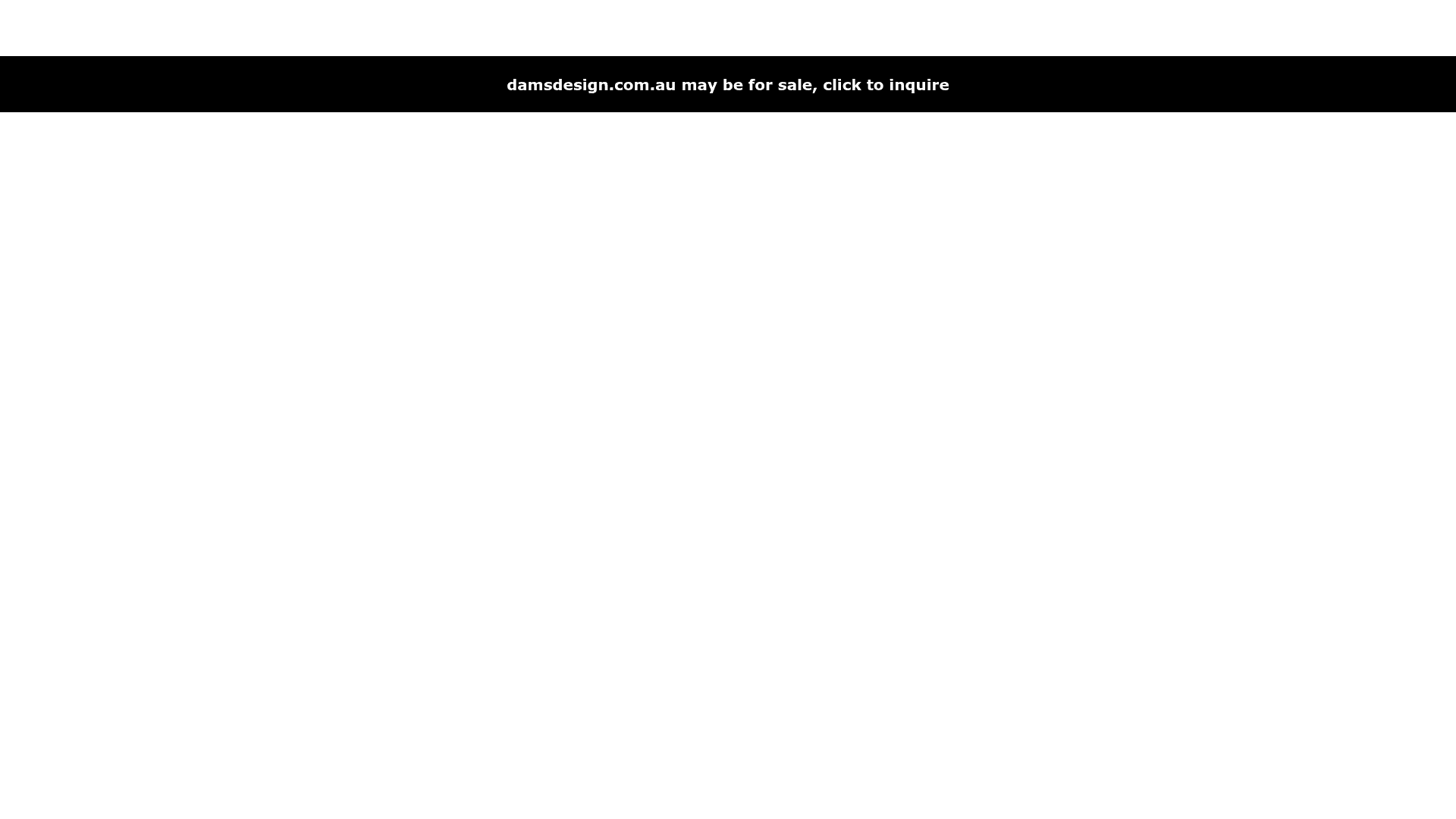 Dams website screenshot