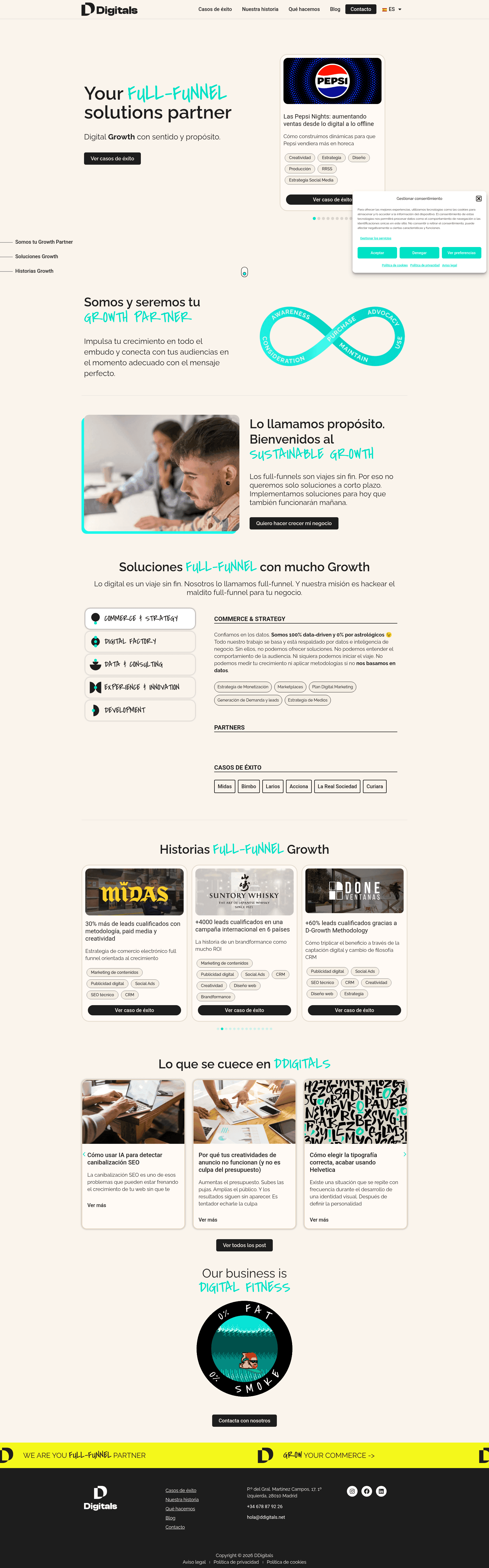 Ddigitals website screenshot