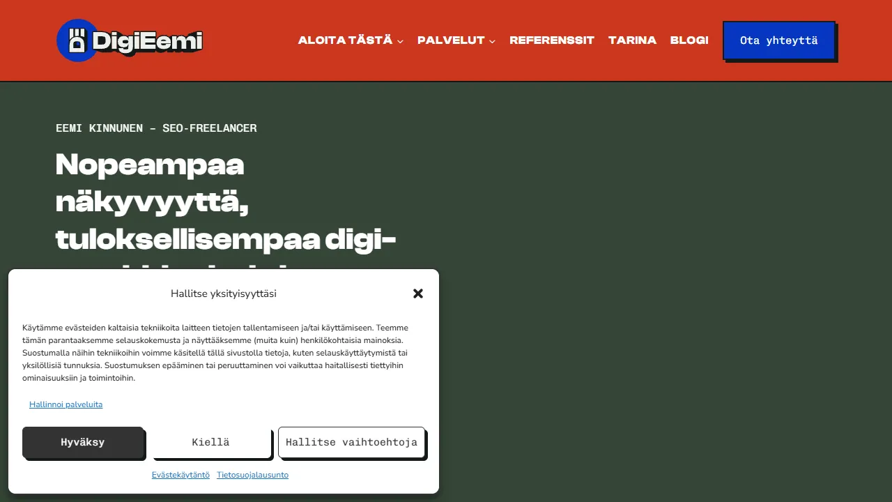 Screenshot of DigiEemi