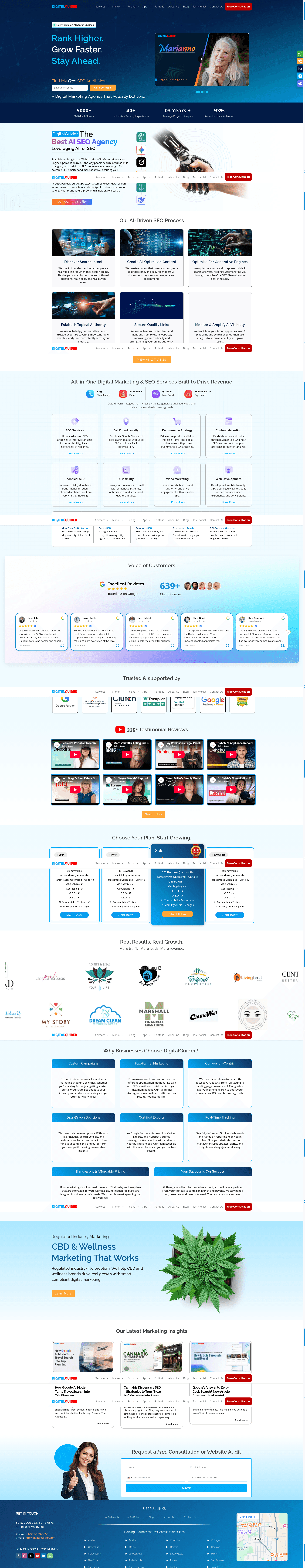 Digital Guider website screenshot