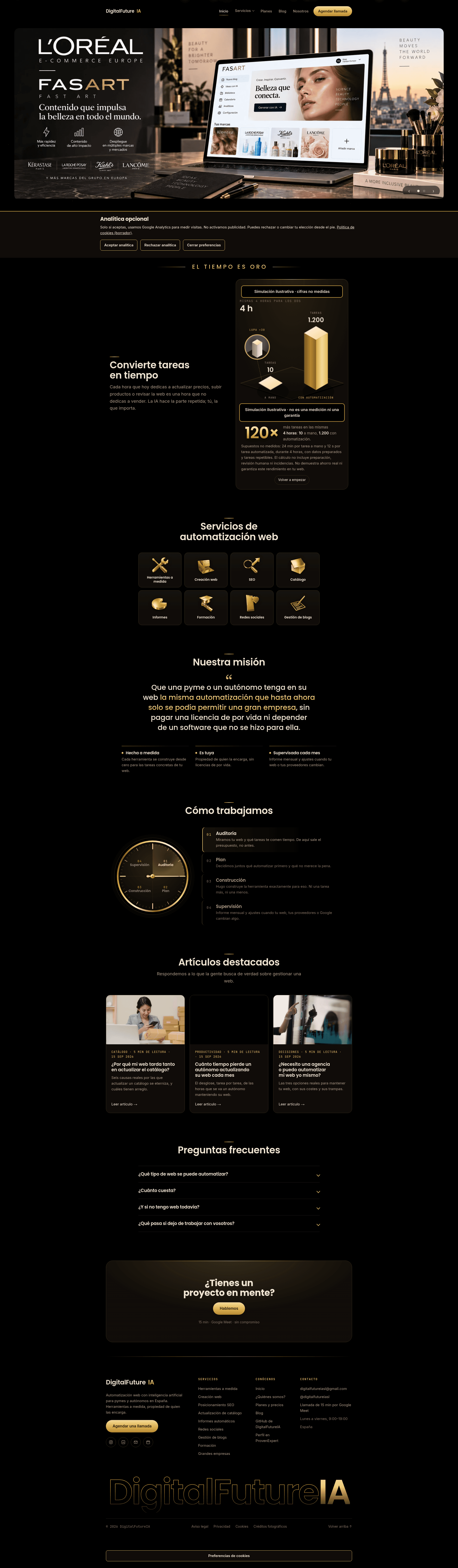 DigitalFutureIA website screenshot