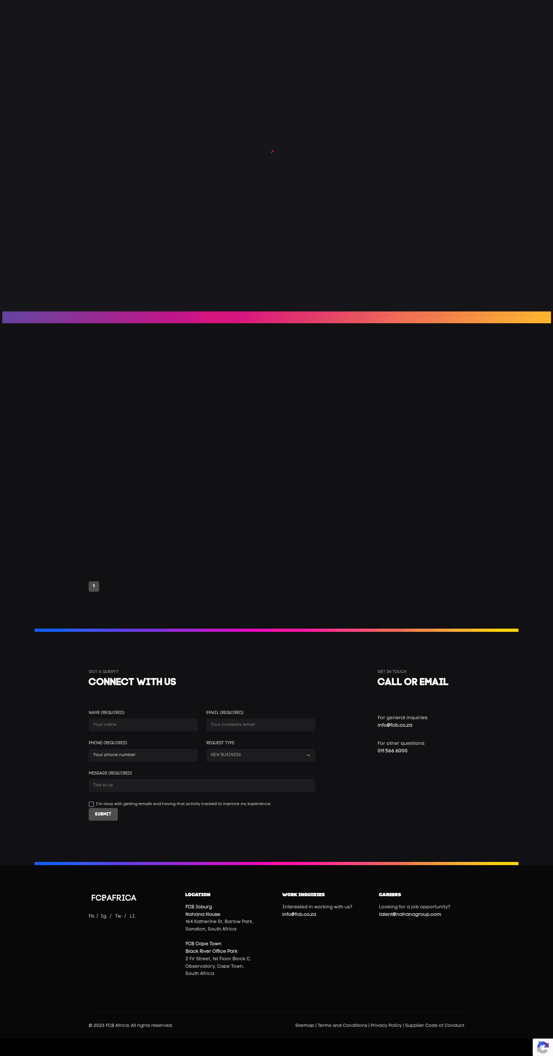 FCB website screenshot