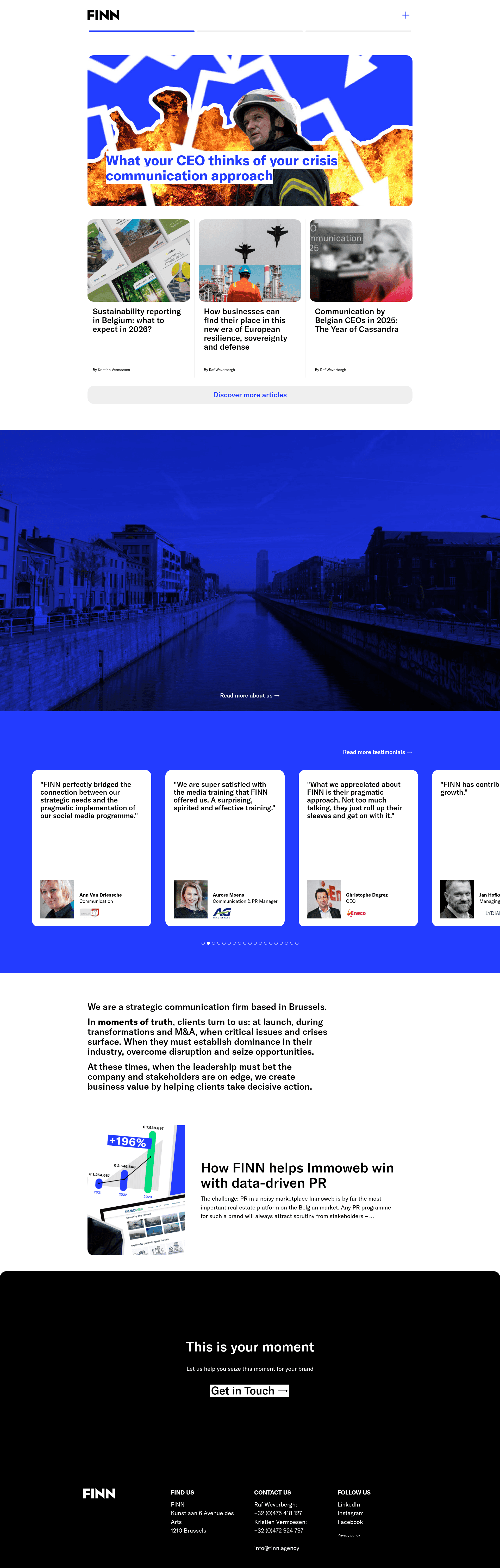 Finn website screenshot