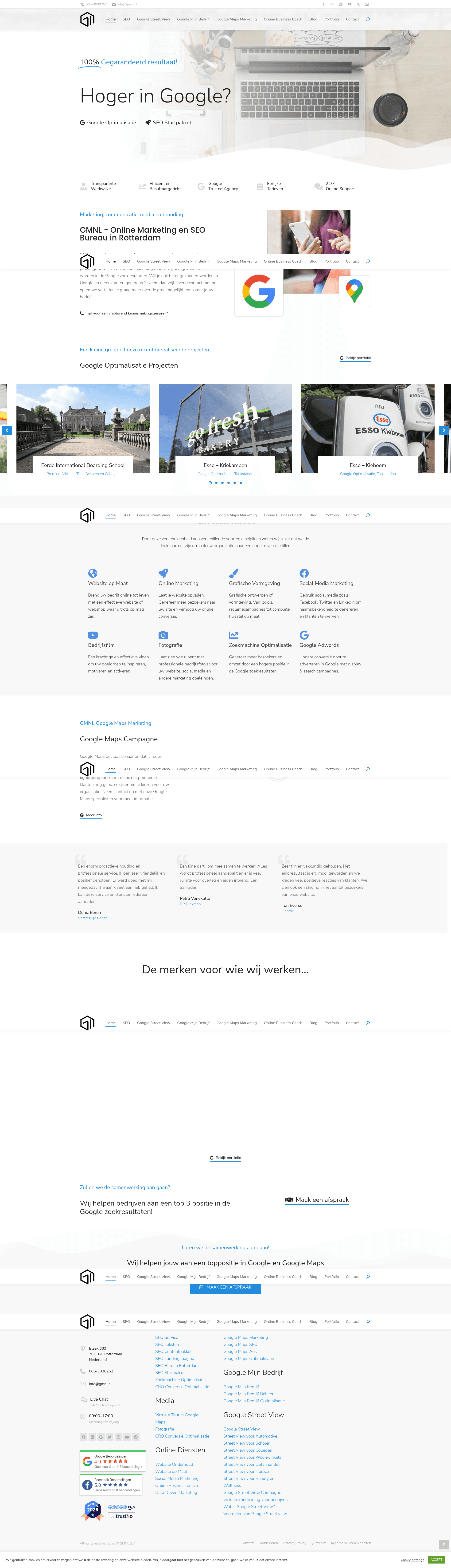 Gmnl website screenshot
