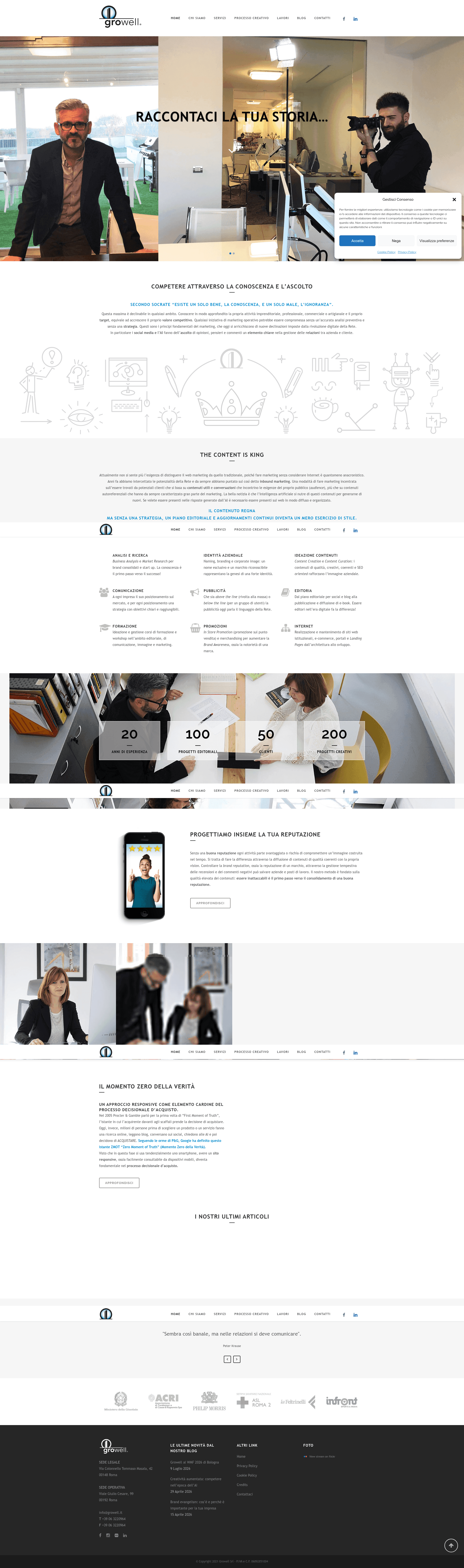 Growell website screenshot