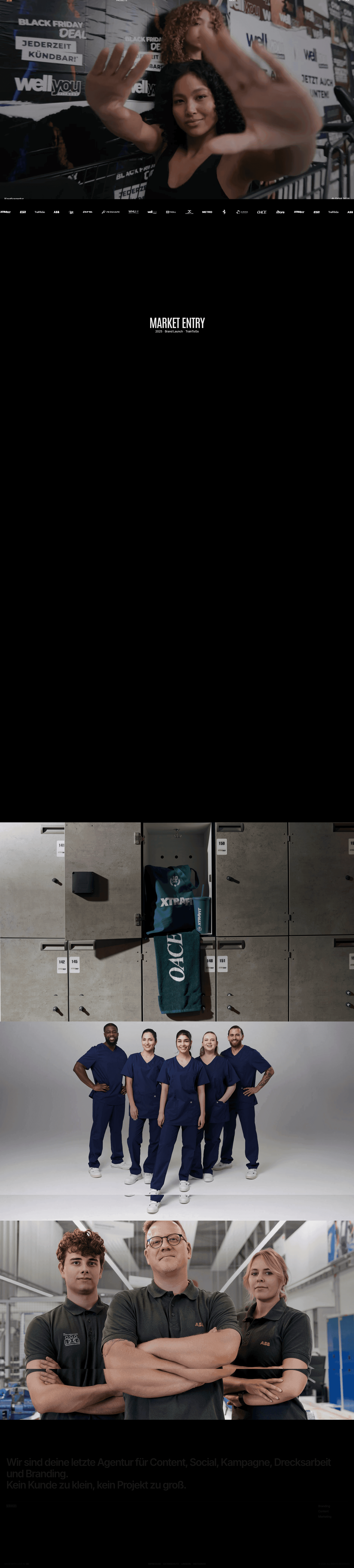 Gymi website screenshot