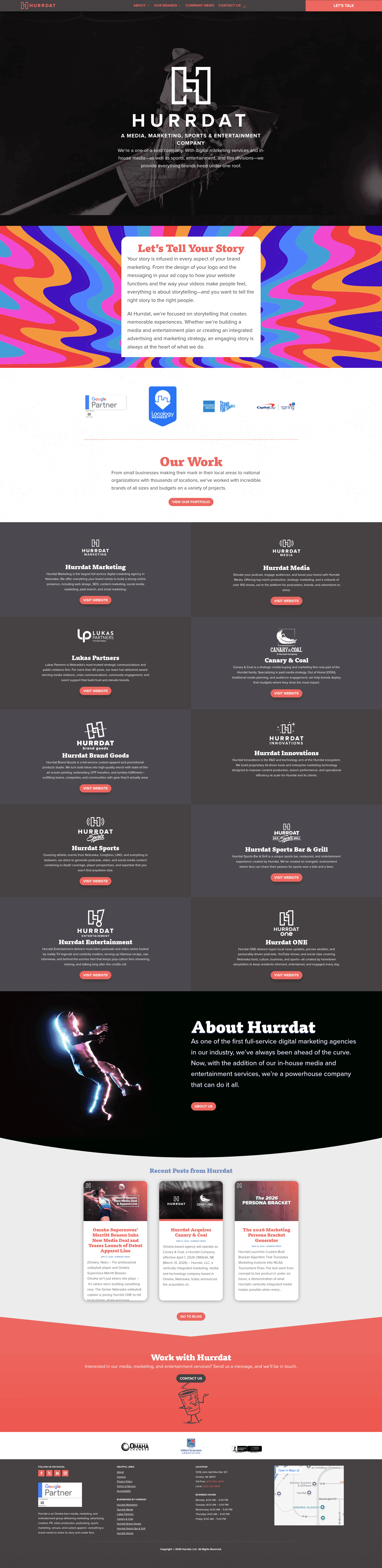 Hurrdat website screenshot