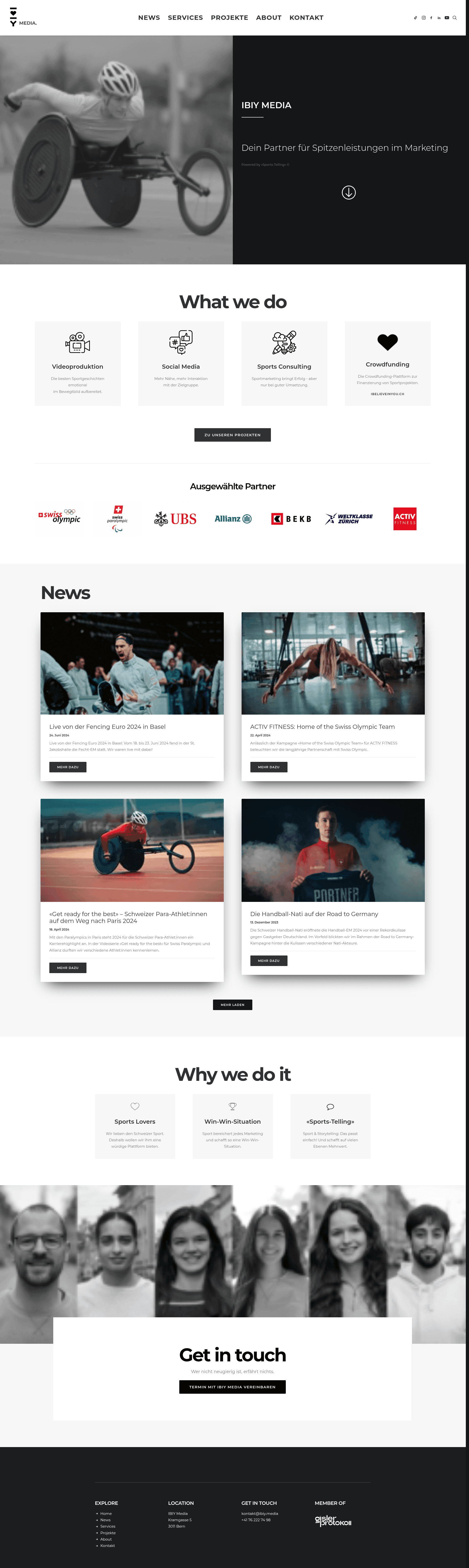 Ibiy Media website screenshot