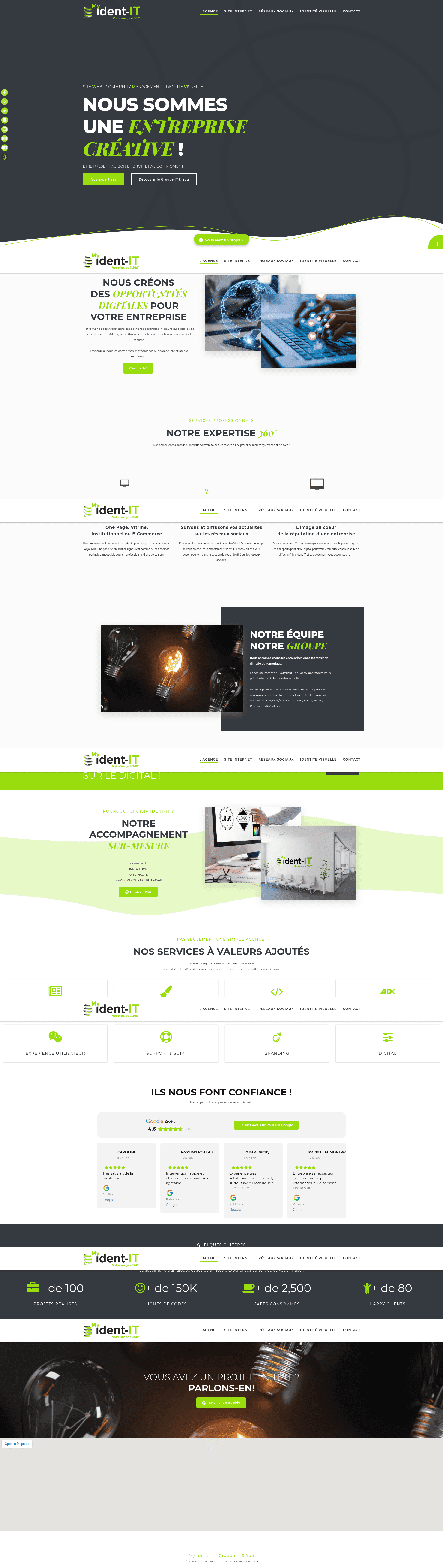 Ident-IT website screenshot