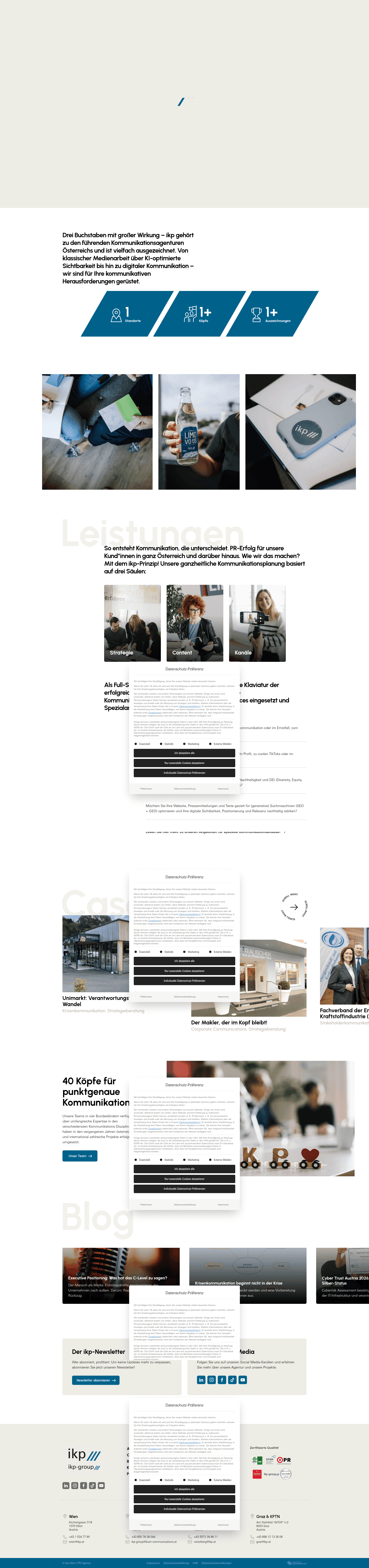 ikp Wien website screenshot