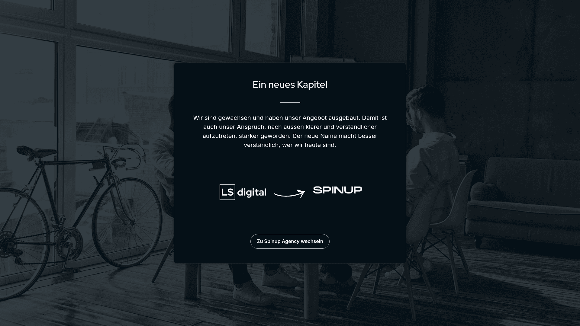 LS Digital website screenshot