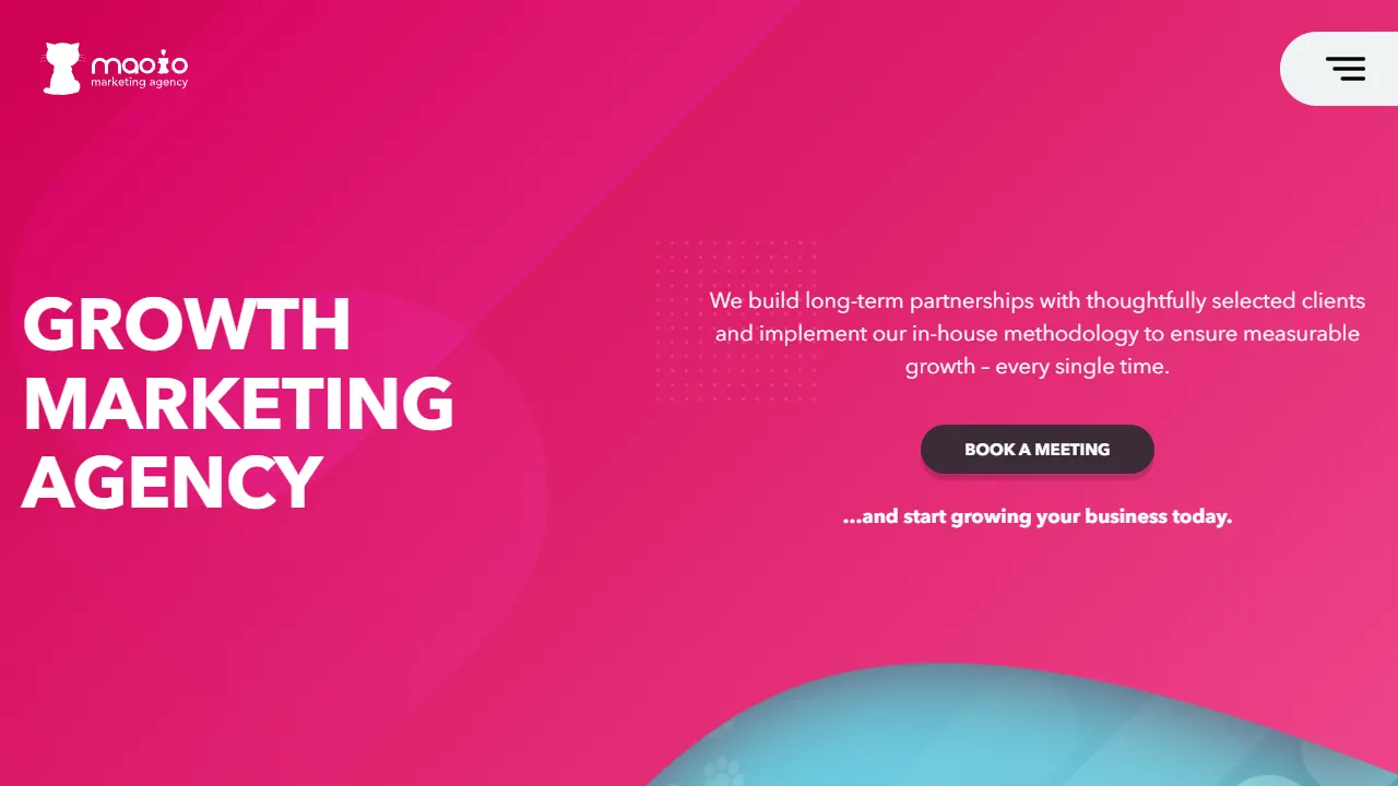 Maoio website screenshot