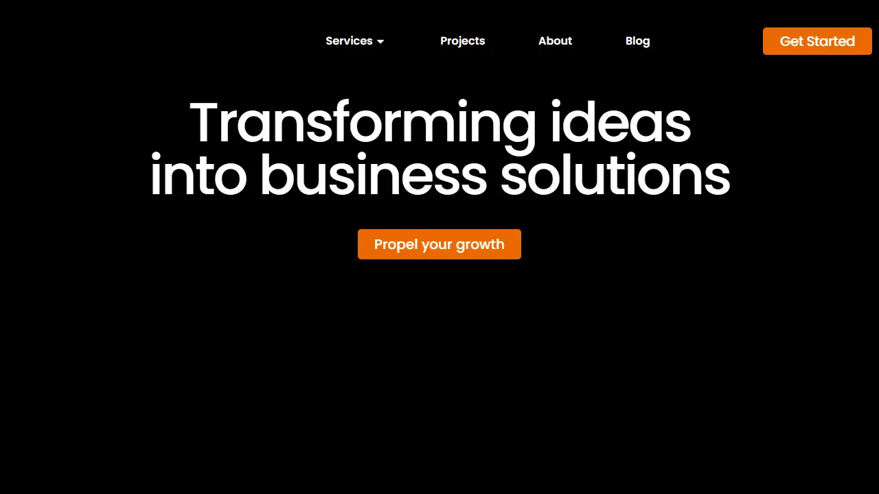 Mediaquery website screenshot
