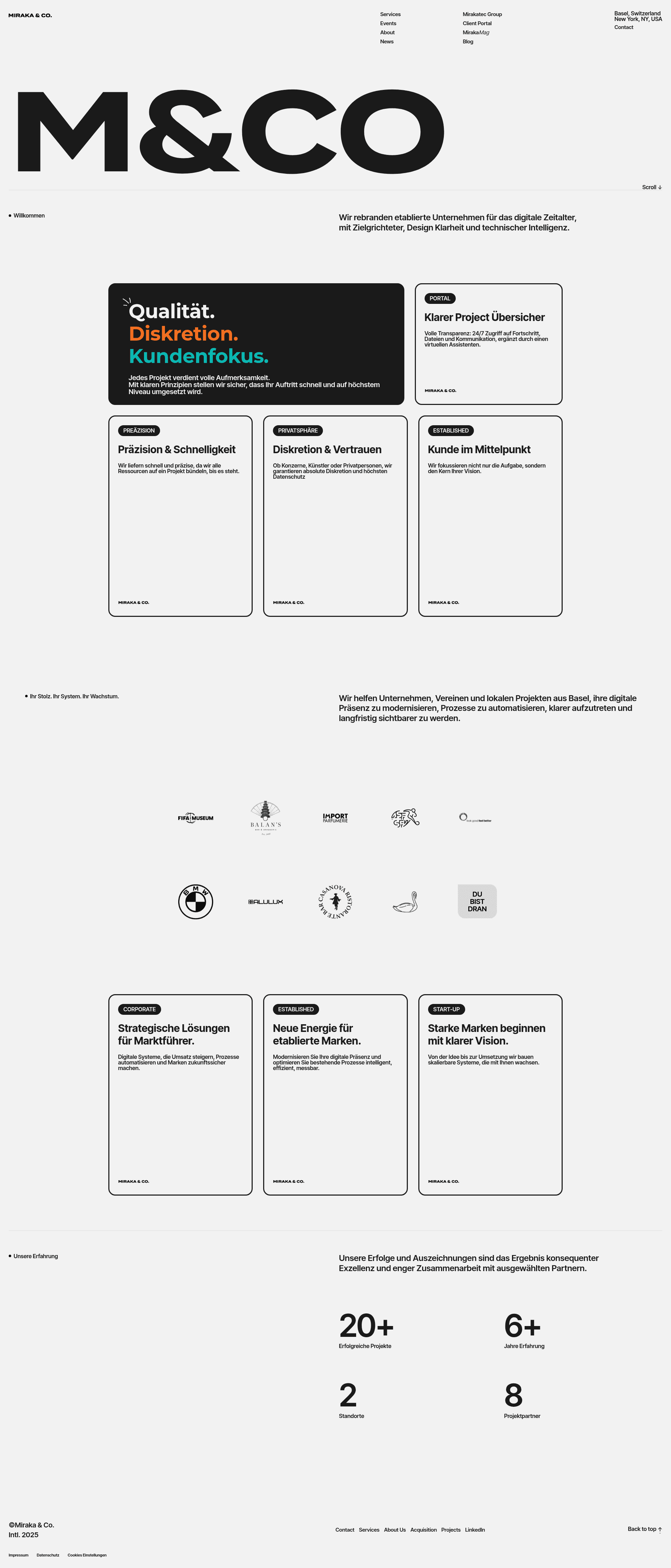 Miraka & website screenshot