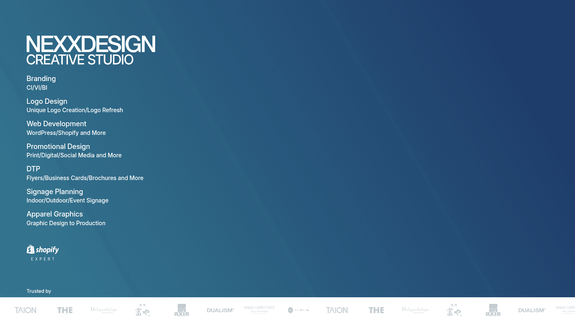 Nexxdesign website screenshot