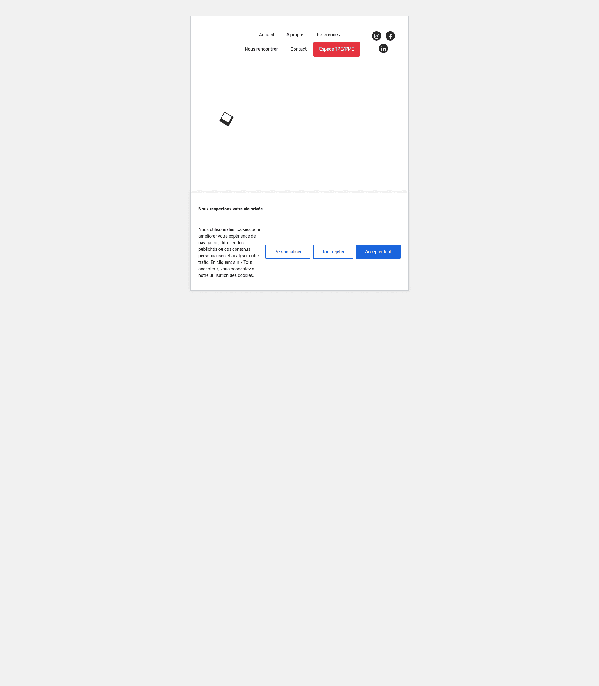 NHS France website screenshot