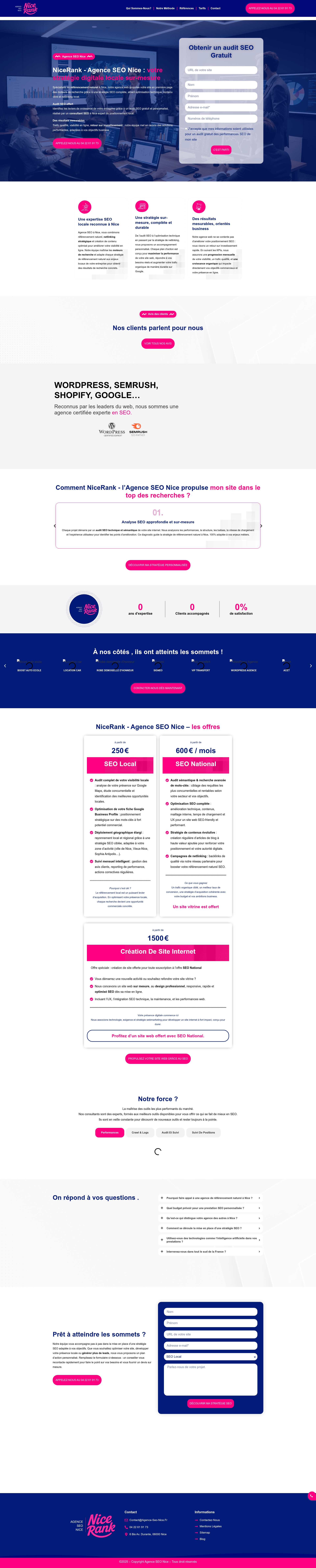 NiceRank website screenshot