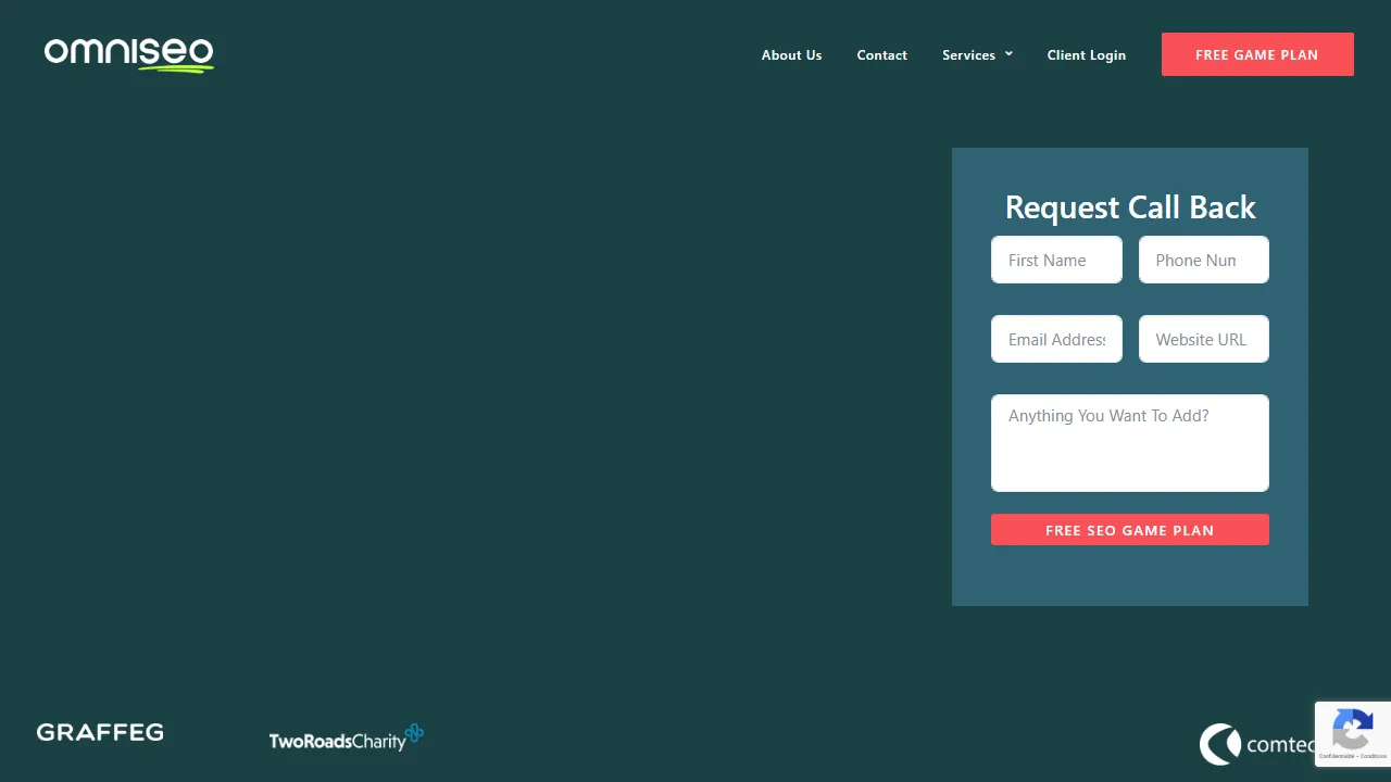 Omni SEO website screenshot