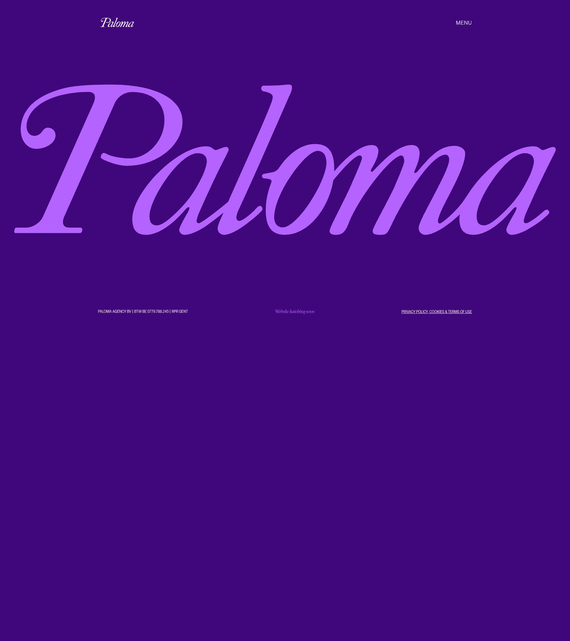 Paloma website screenshot