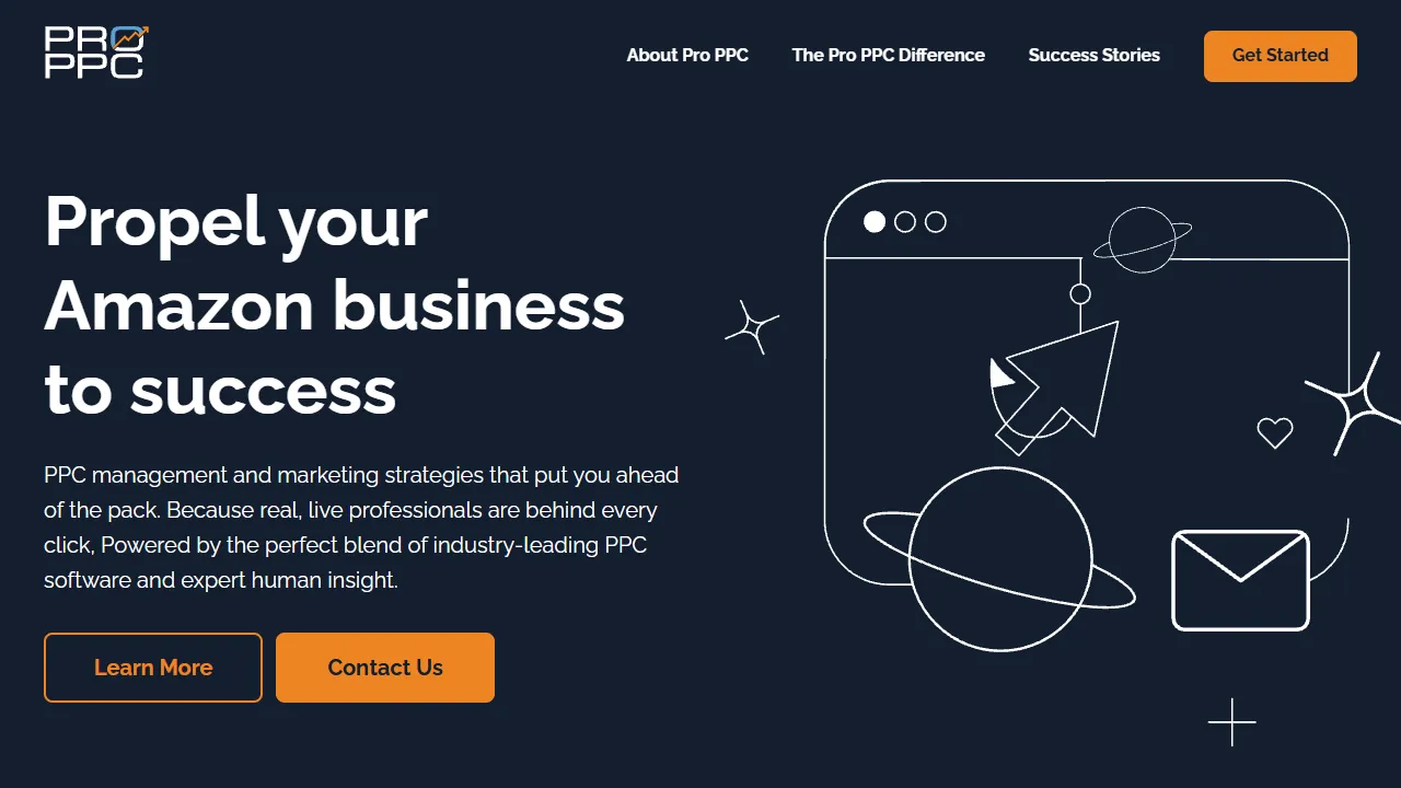 PRO PPC website screenshot