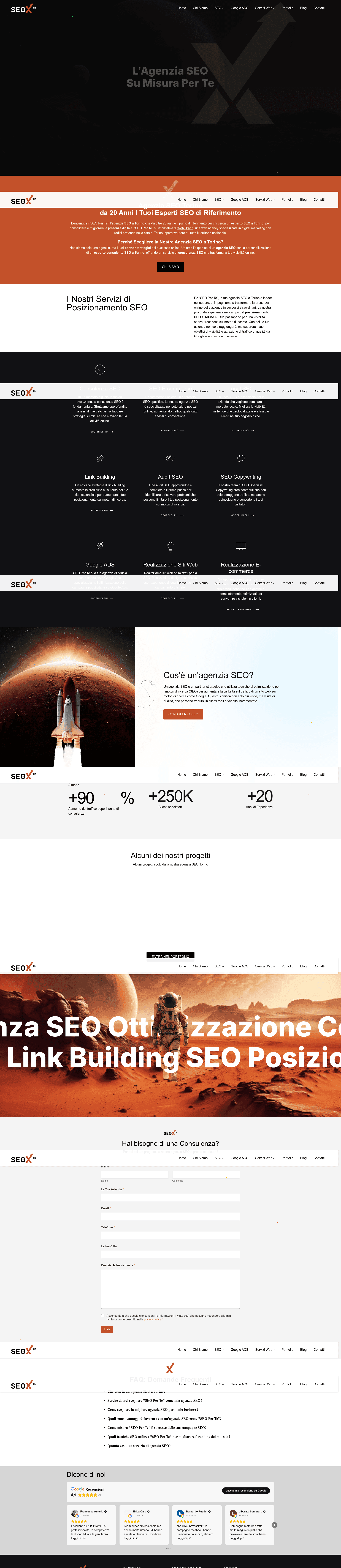 SEO Per Te website screenshot