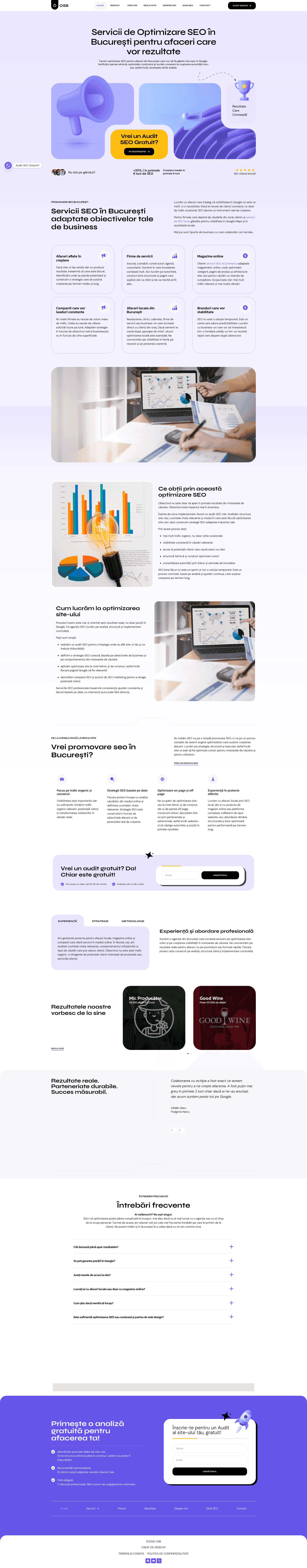 SEOcup website screenshot