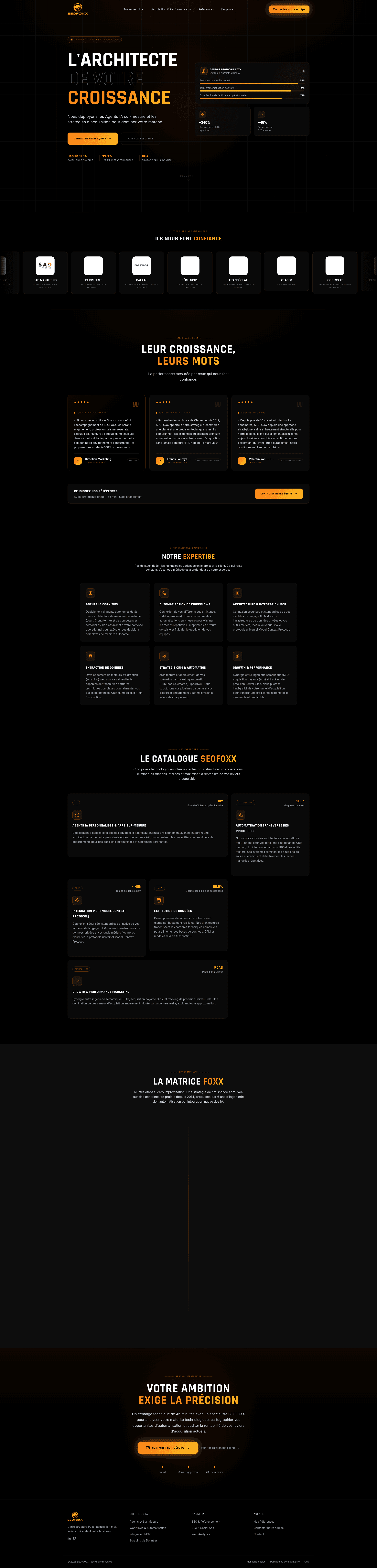 Seofoxx website screenshot