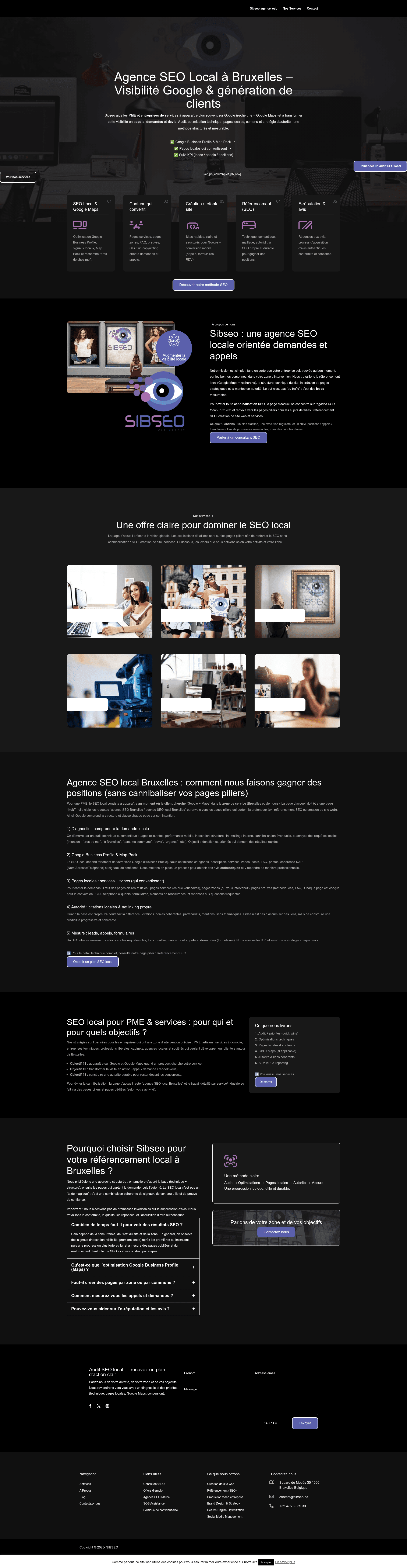 Sibseo website screenshot