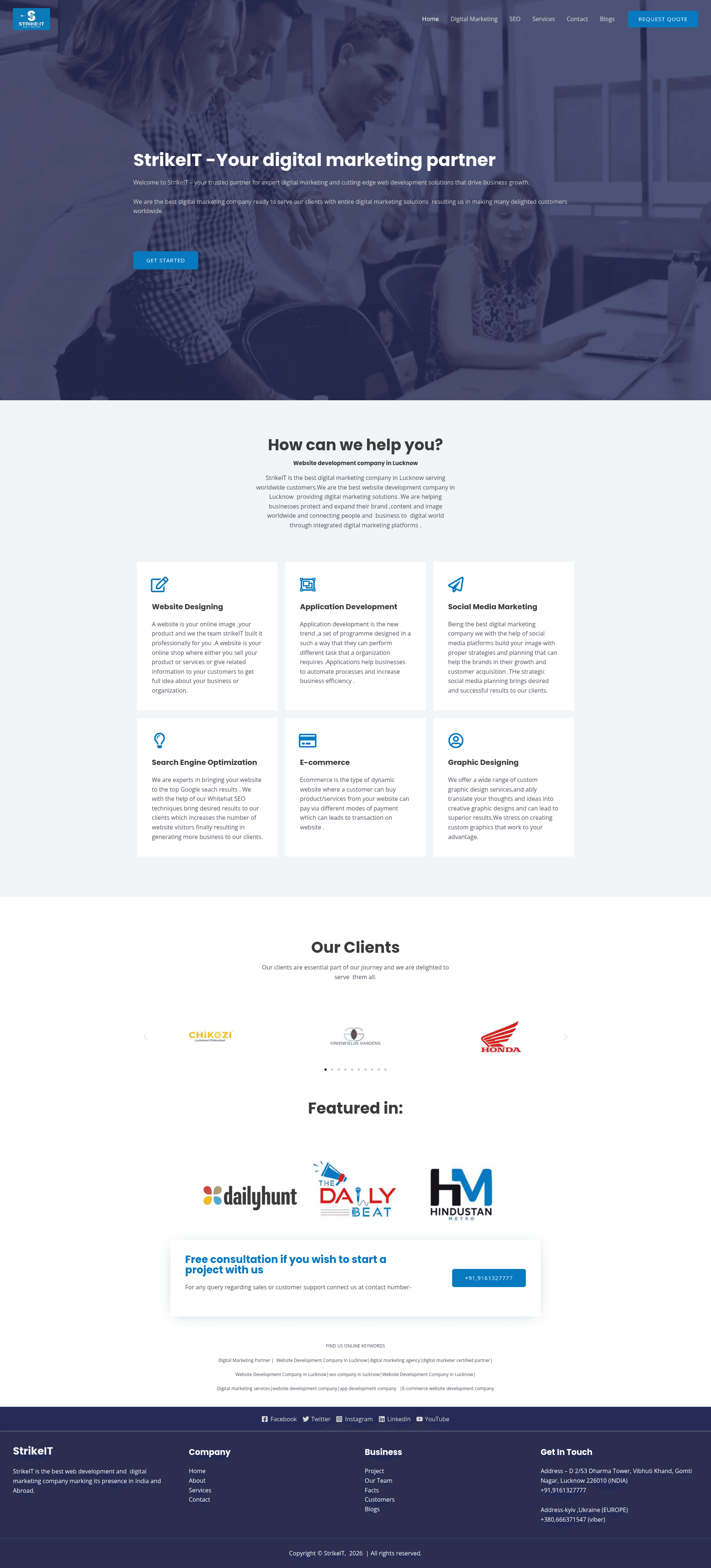 StikreIT website screenshot