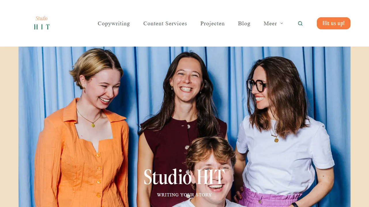 Studio HIT website screenshot