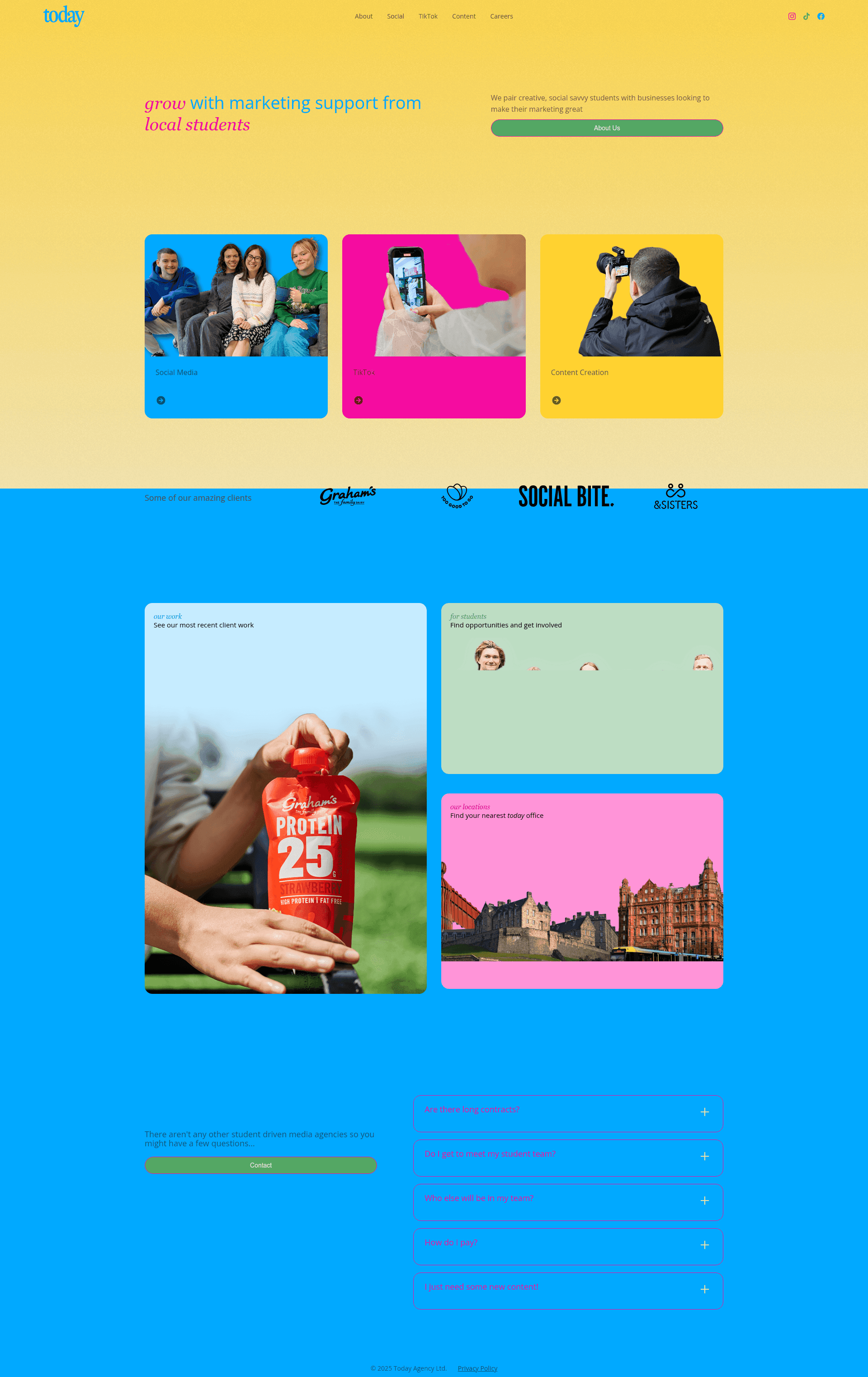 Today website screenshot