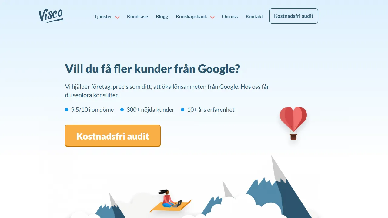 Viseo website screenshot