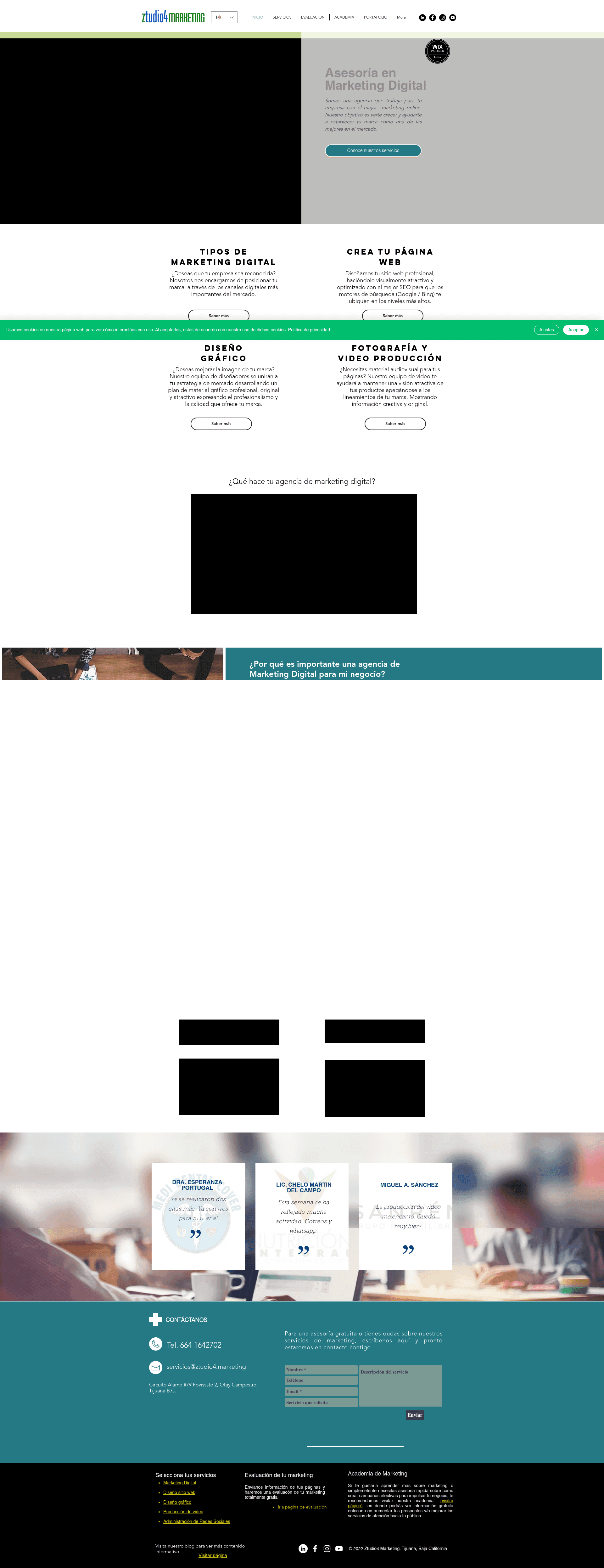 Ztudio4 website screenshot
