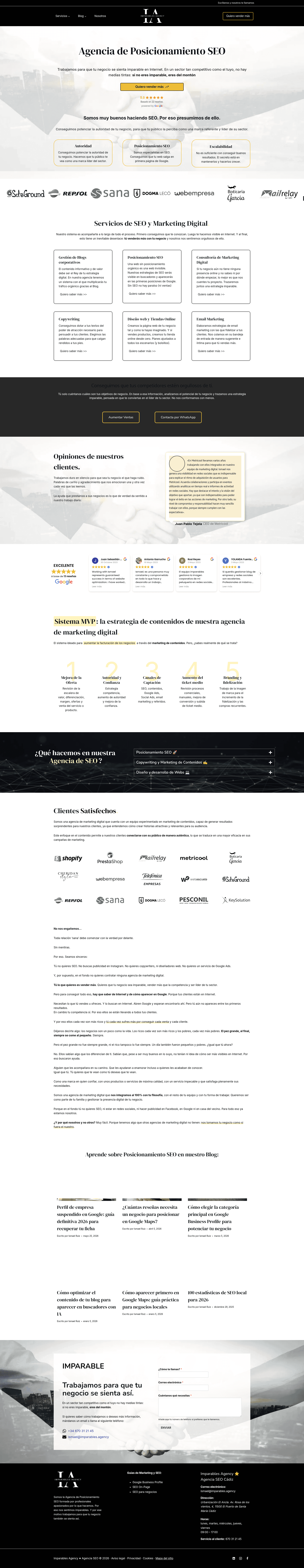 1 Media Studio website screenshot