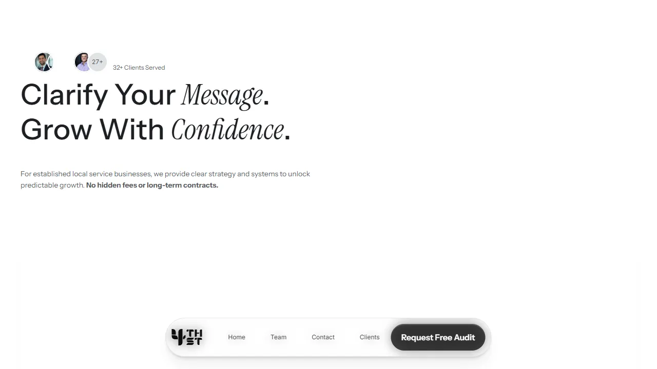 Screenshot of 4th Street Agency