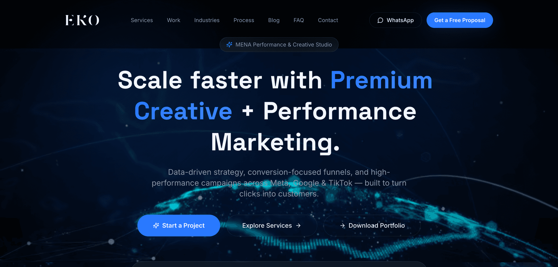 EKO Innovations website screenshot