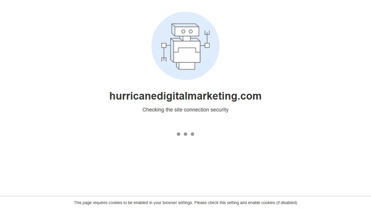Screenshot of Hurricane Digital Marketing