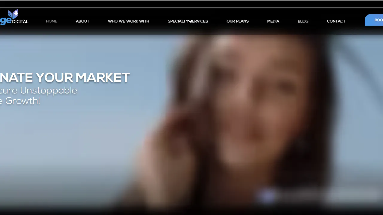 Medsurge Digital website screenshot